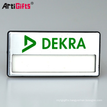 New fashion cheap custom name card badge